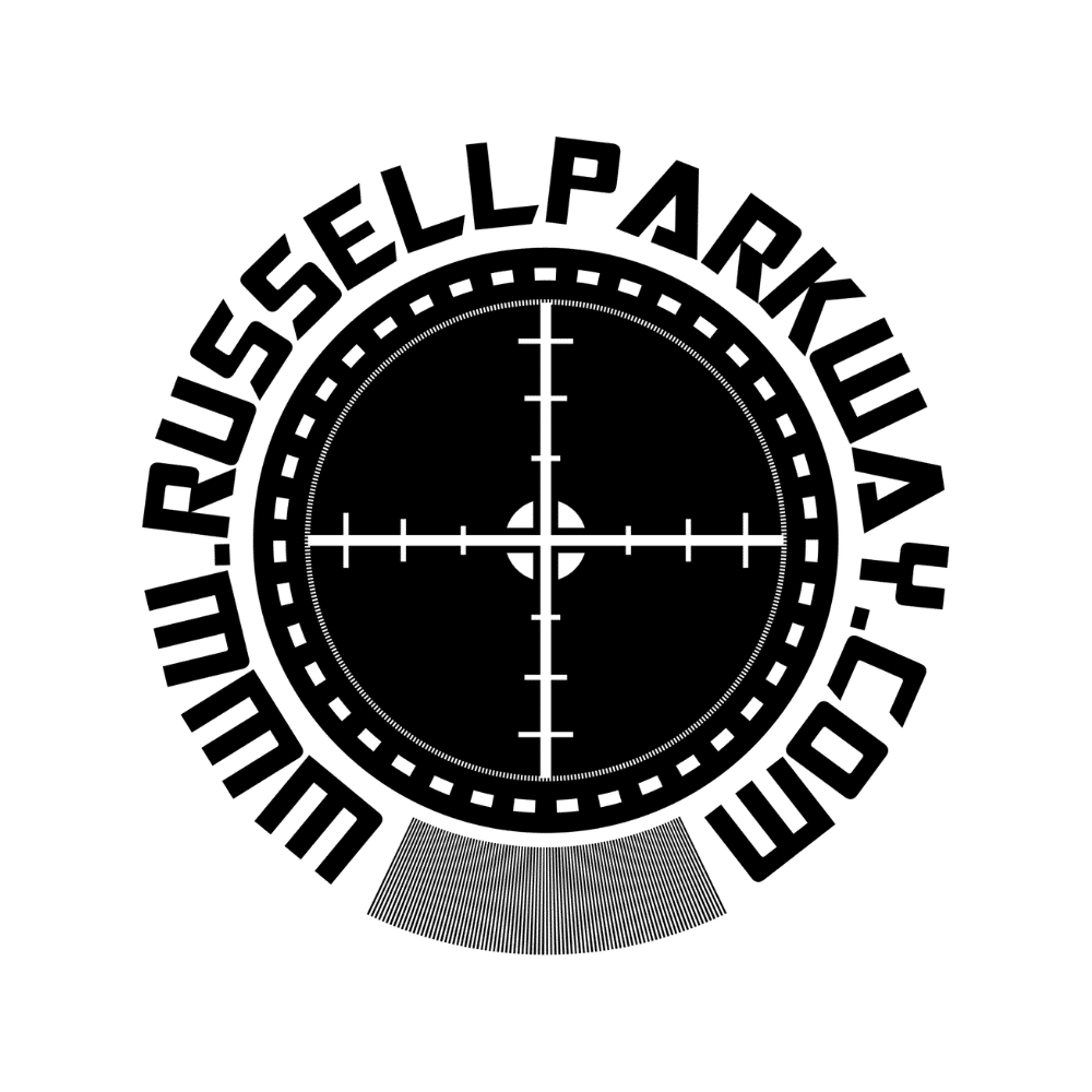 Russell Brooks Black on white logo