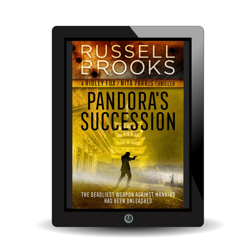 Best thriller books of all time, Pandora’s Succession by Russell Brooks
