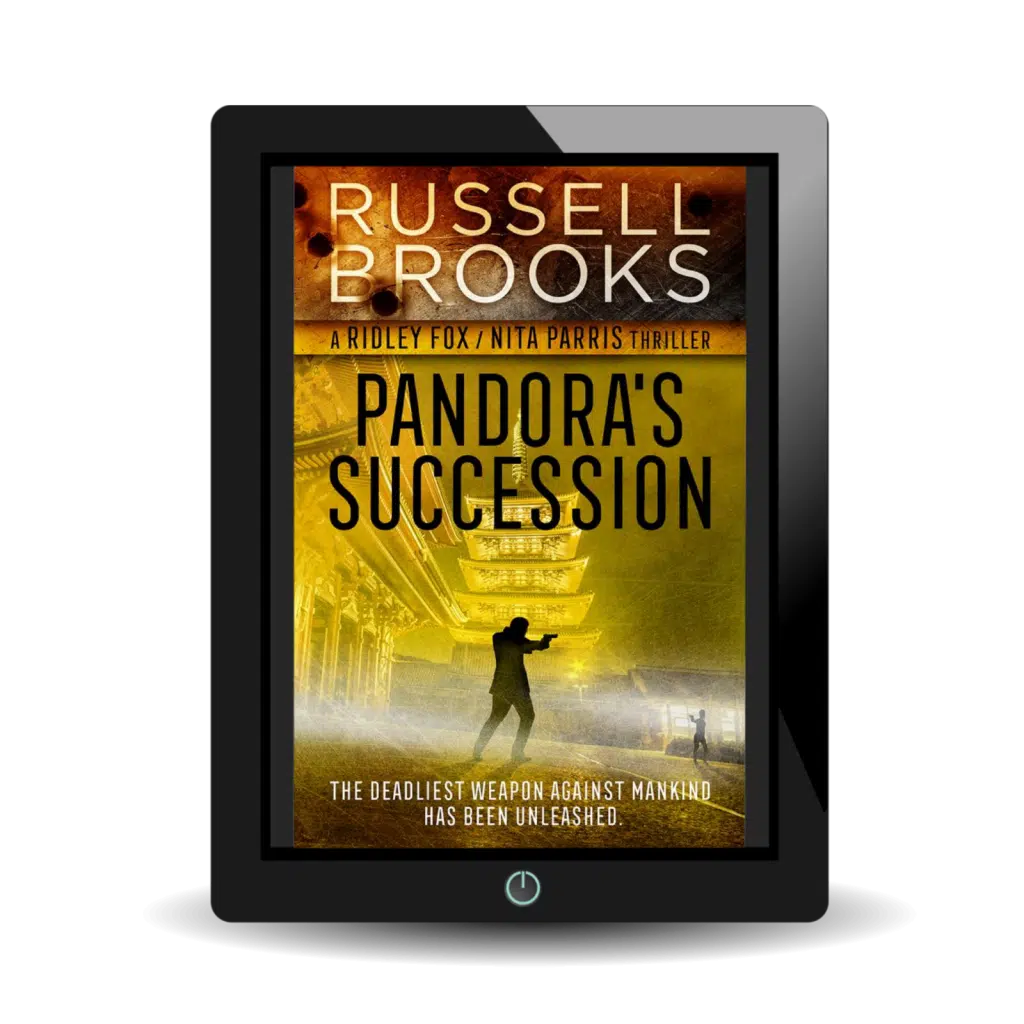 Best thriller books of all time, Pandora’s Succession by Russell Brooks