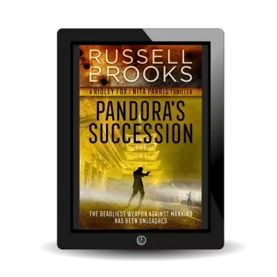 Best thriller books of all time, Pandora’s Succession by Russell Brooks
