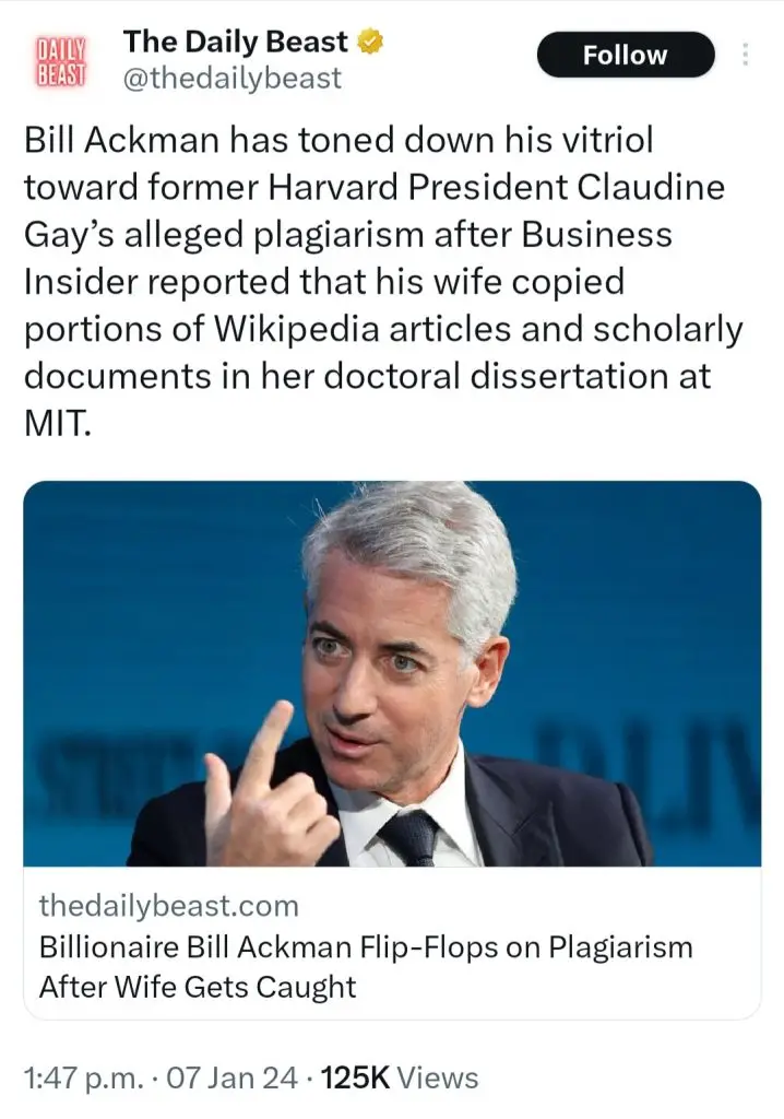 DEI opponent Bill Ackman